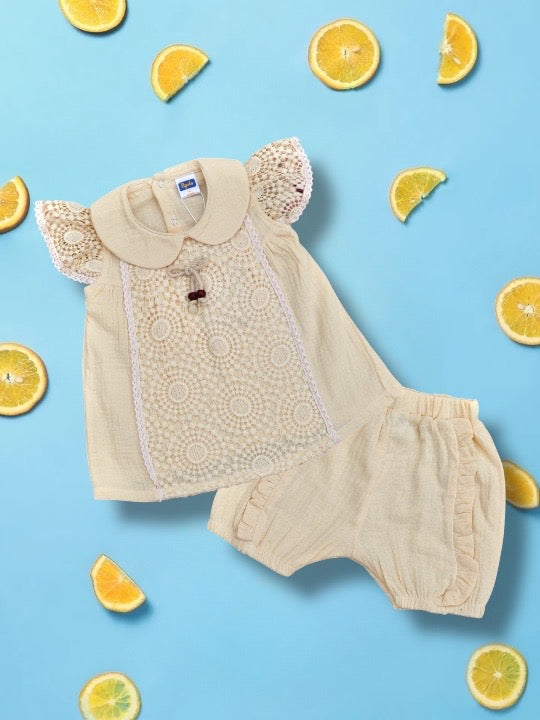 Pepito's Vintage Lace Charm Co-Ord Set