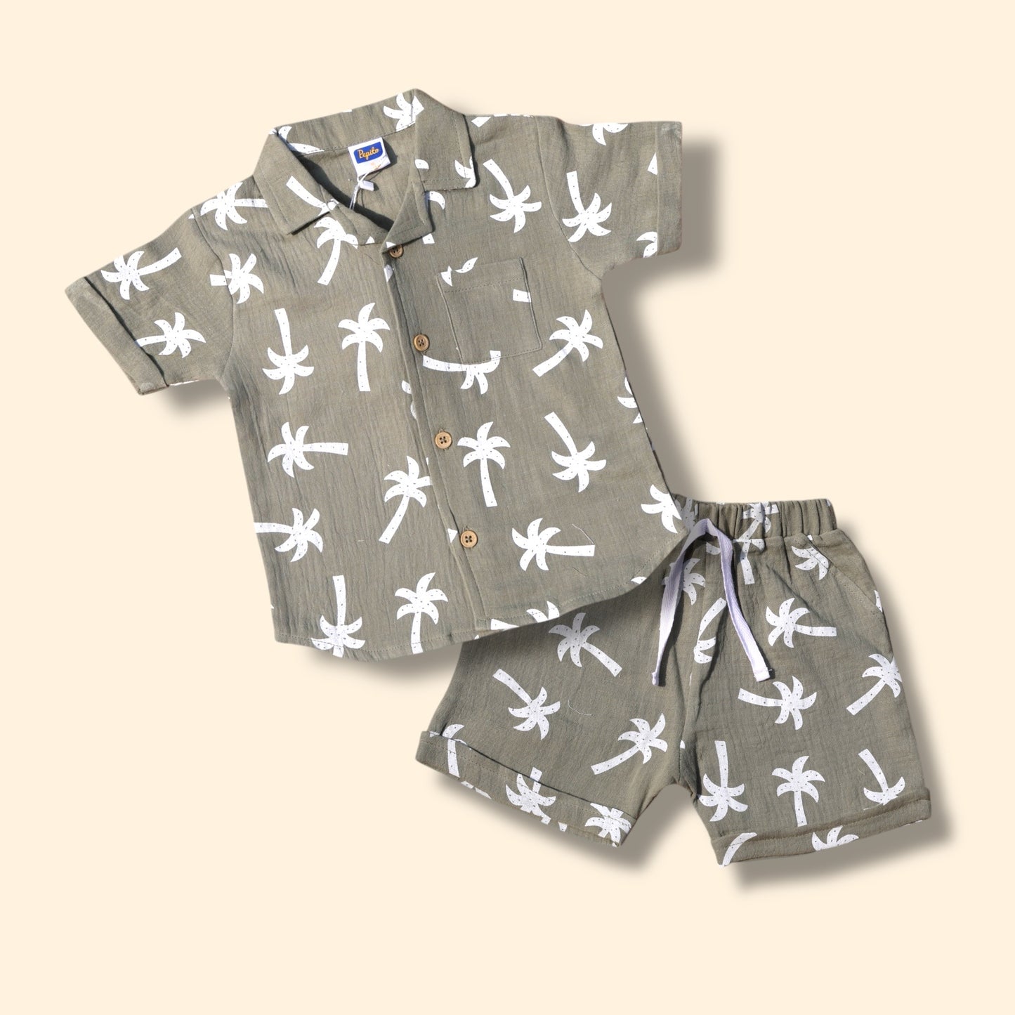 Pepito Palm Breeze Co-ord Set