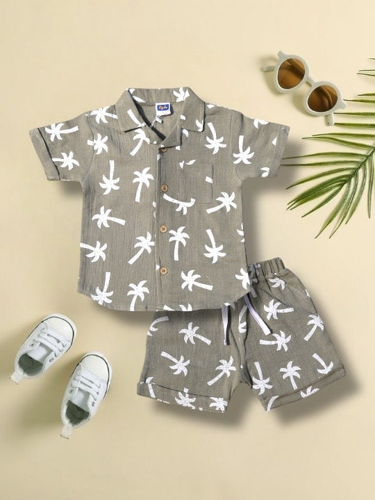 Pepito Palm Breeze Co-ord Set