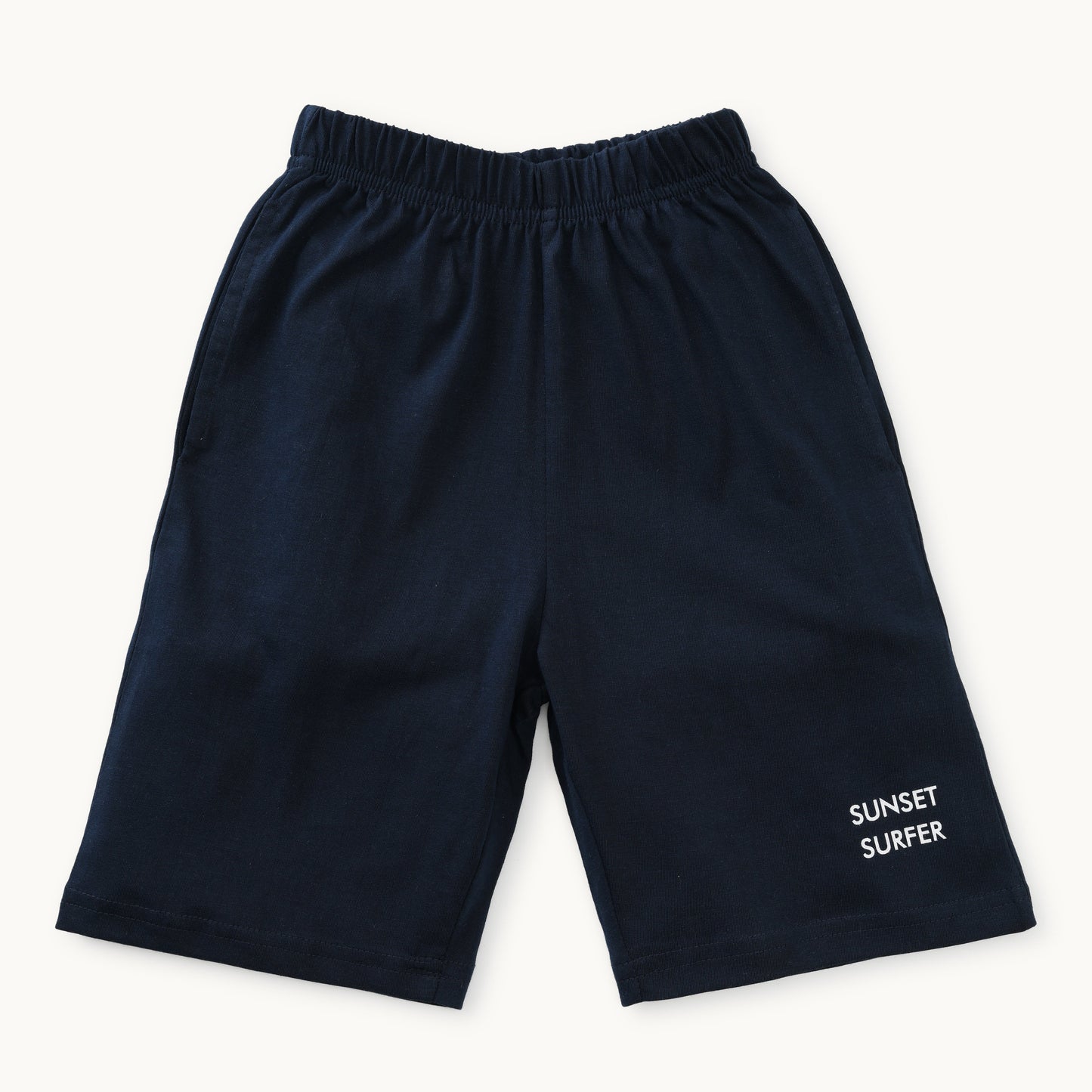 Boys Typographic Print T-Shirt & Shorts Set