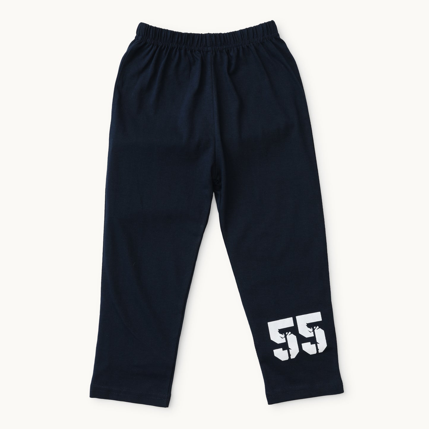 Typographic Print T-Shirt & Pant Set