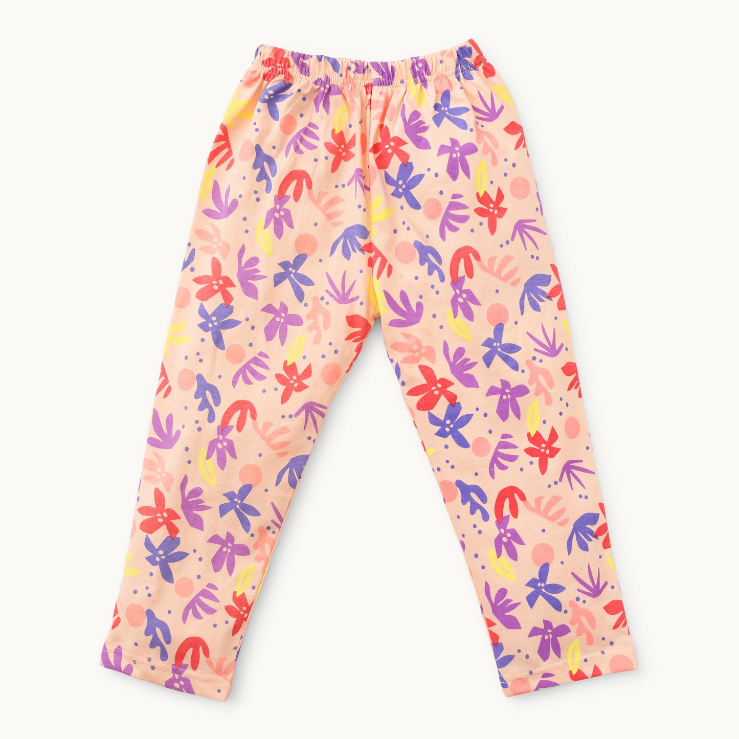 Girls Floral Print Nightwear Set