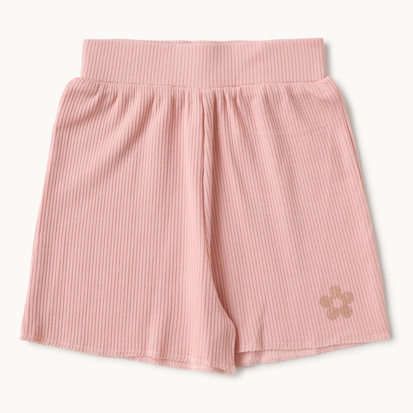 Lazy Days Ribbed Co-ord Set – Blush Pink