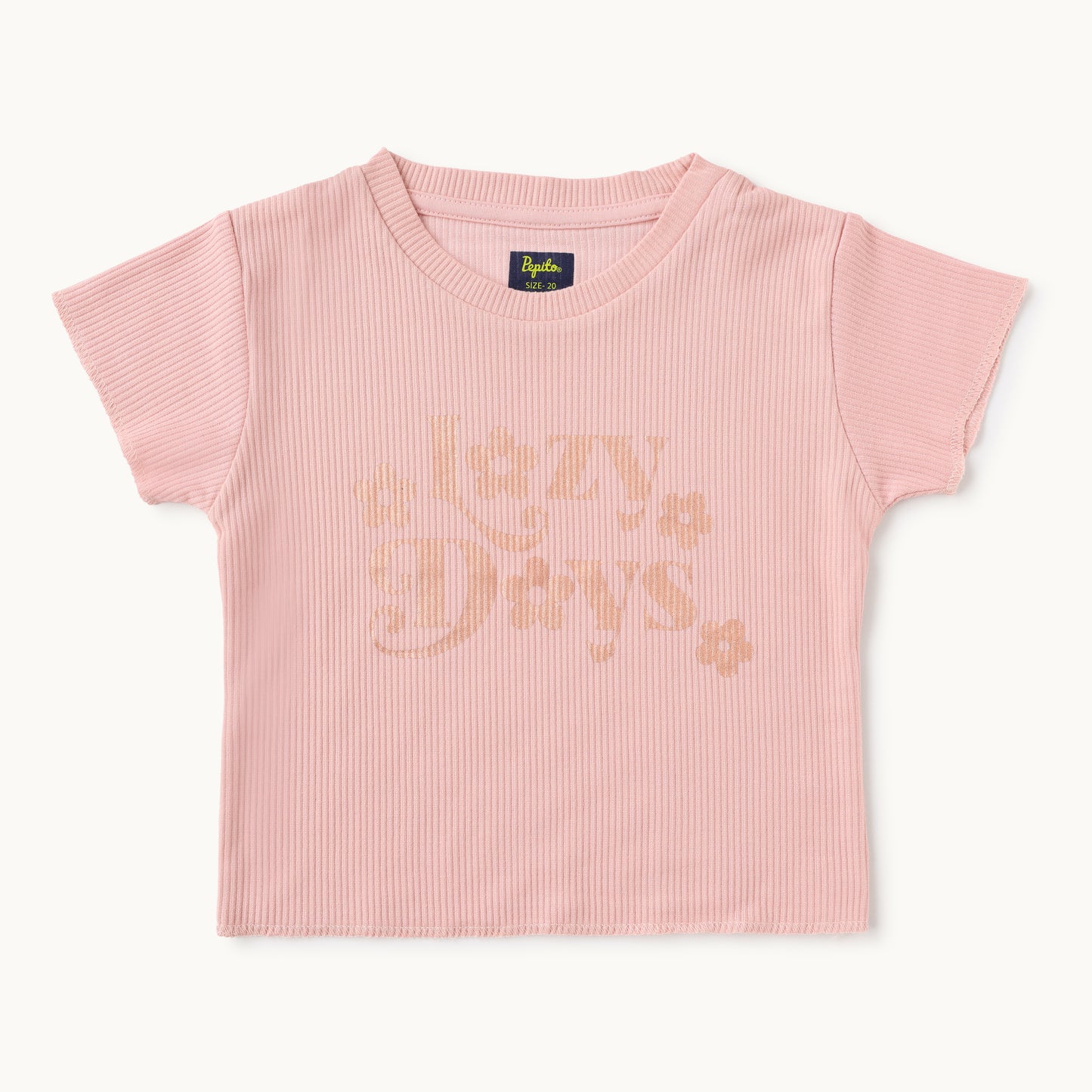 Lazy Days Ribbed Co-ord Set – Blush Pink
