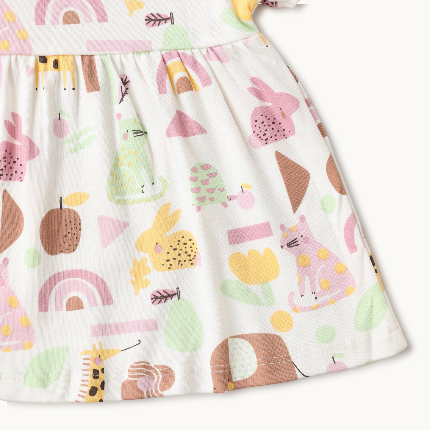 Whimsical Woodland Baby Dress – Soft Cotton