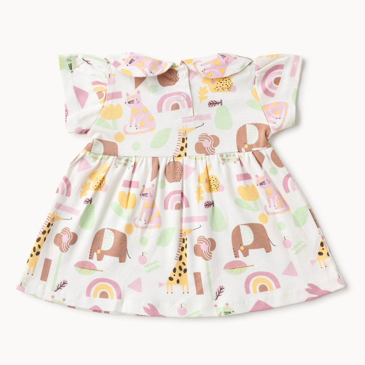 Whimsical Woodland Baby Dress – Soft Cotton