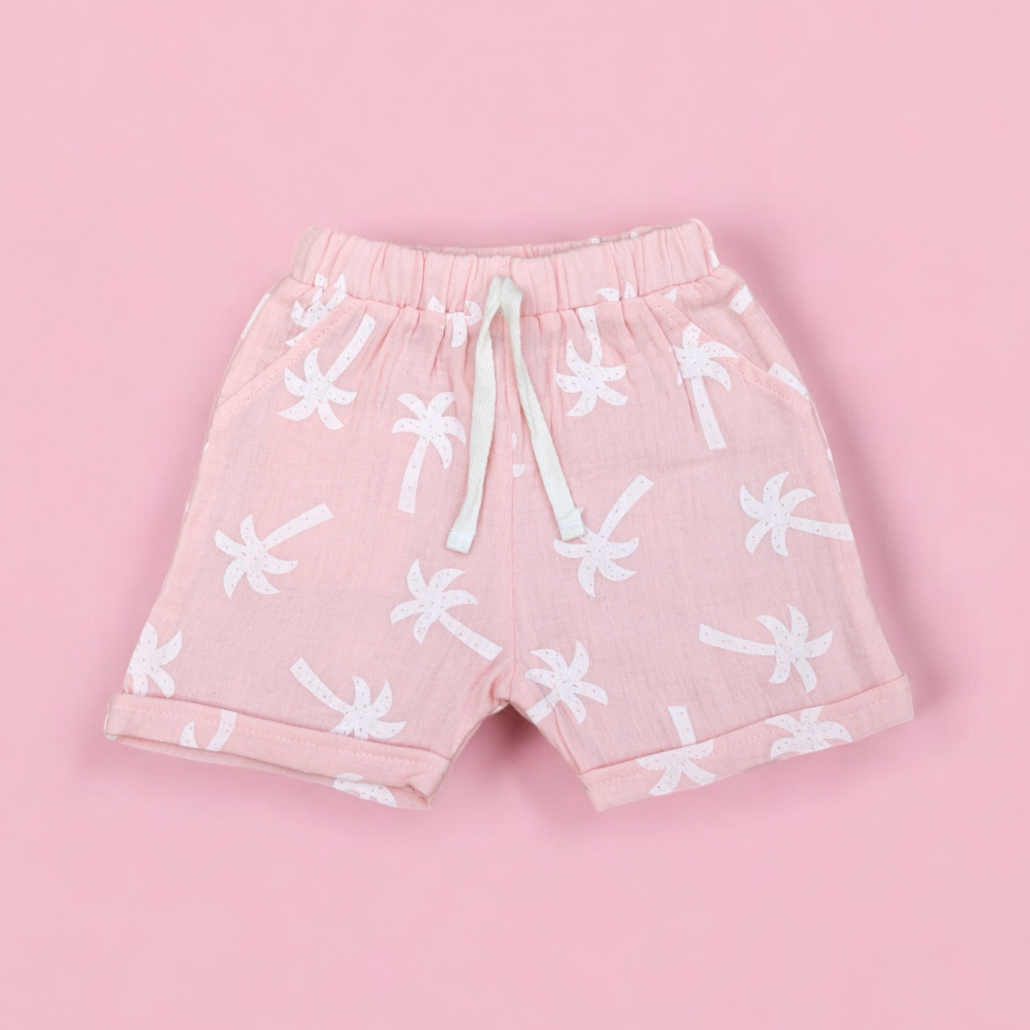 Pepito's Pink Palm Paradise 100% Organic Cotton Co-Ord Set
