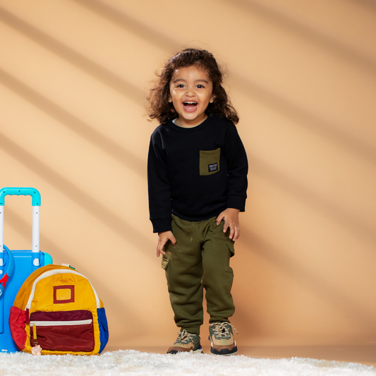 Infant Mini Explorer Sweatshirt and Jogger Set