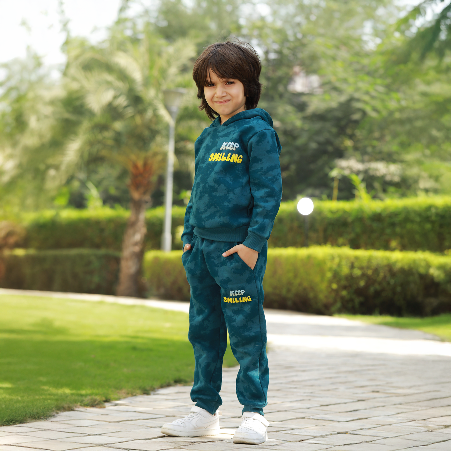 Toddler Boy All Smiles Jogger Set