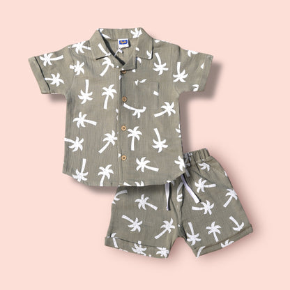 Pepito Palm Breeze Co-ord Set