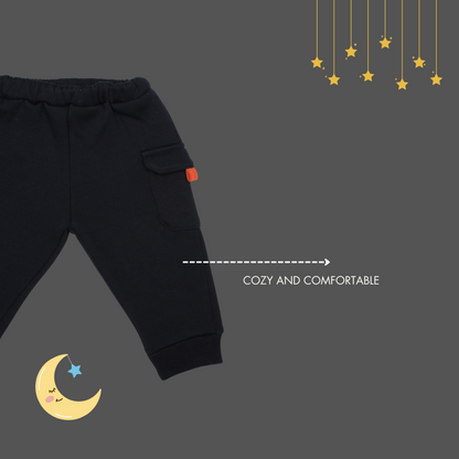 BOYS COLOUR-BLOCK BACK OPENING TRACKSUIT