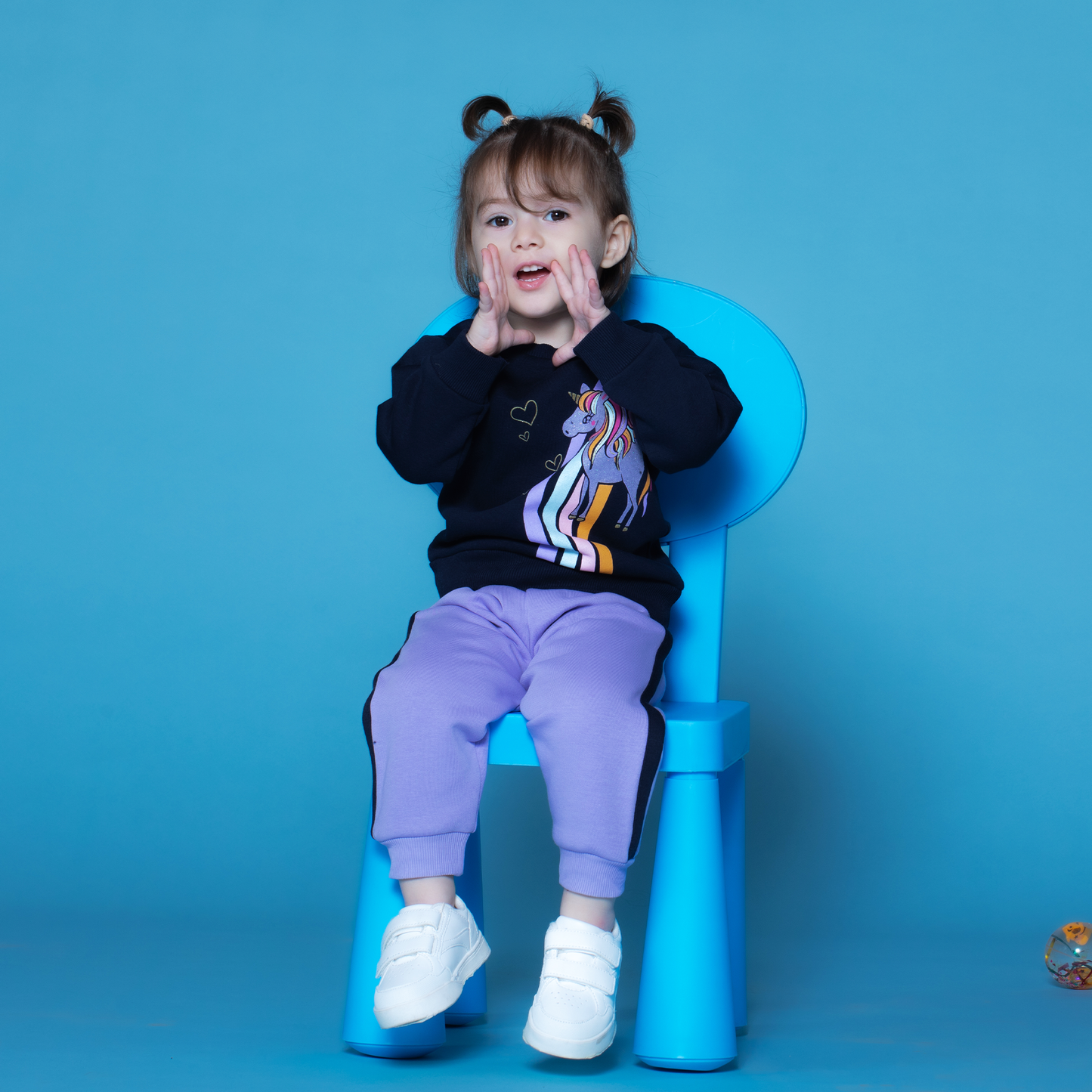 Infant Girls Unicorn Sweatshirt and Jogger Set