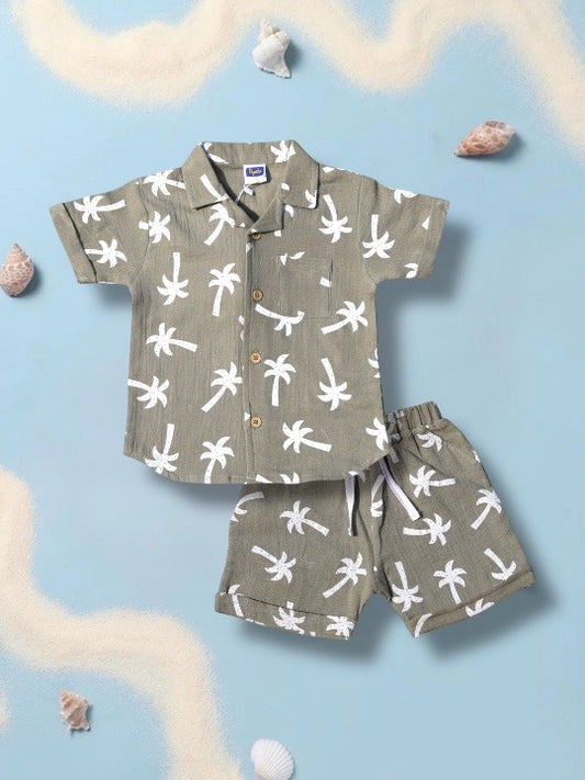 Pepito Palm Breeze Co-ord Set