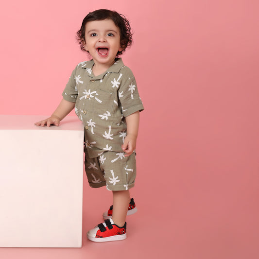 Pepito Palm Breeze Co-ord Set