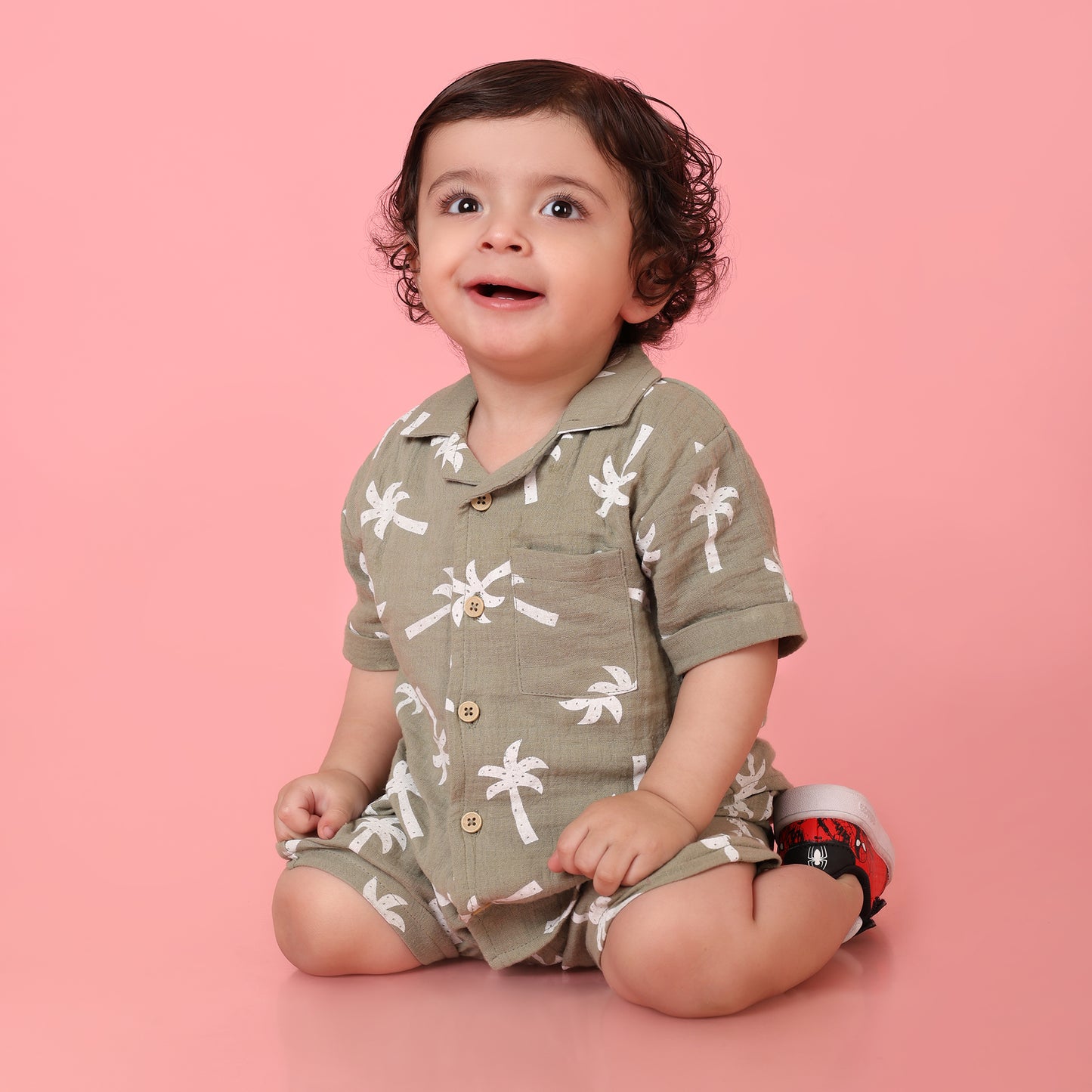 Pepito Palm Breeze Co-ord Set
