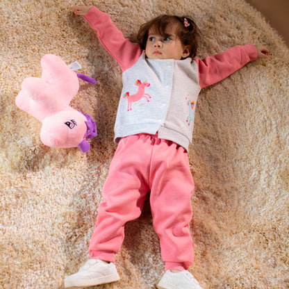 Infant Unicorn Sweatshirt & Jogger Set