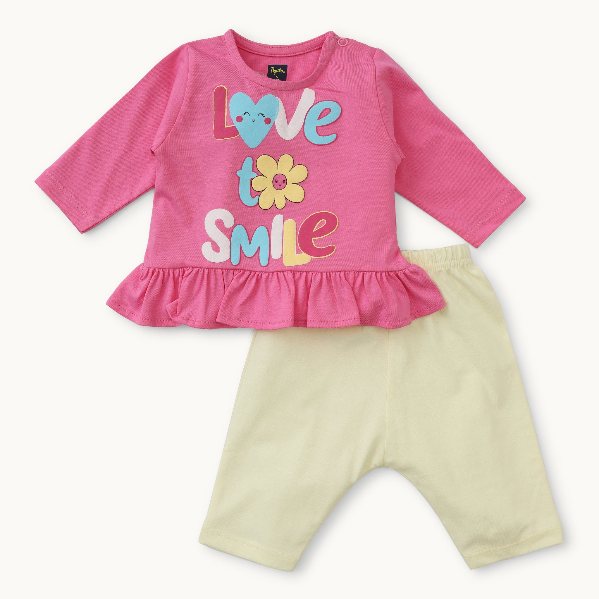 Hot Pink Pyjama Set - Infant Girls