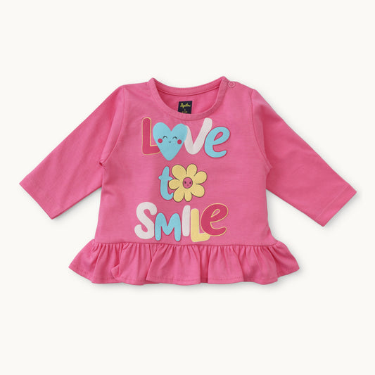 Hot Pink Pyjama Set - Infant Girls