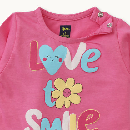 Hot Pink Pyjama Set - Infant Girls