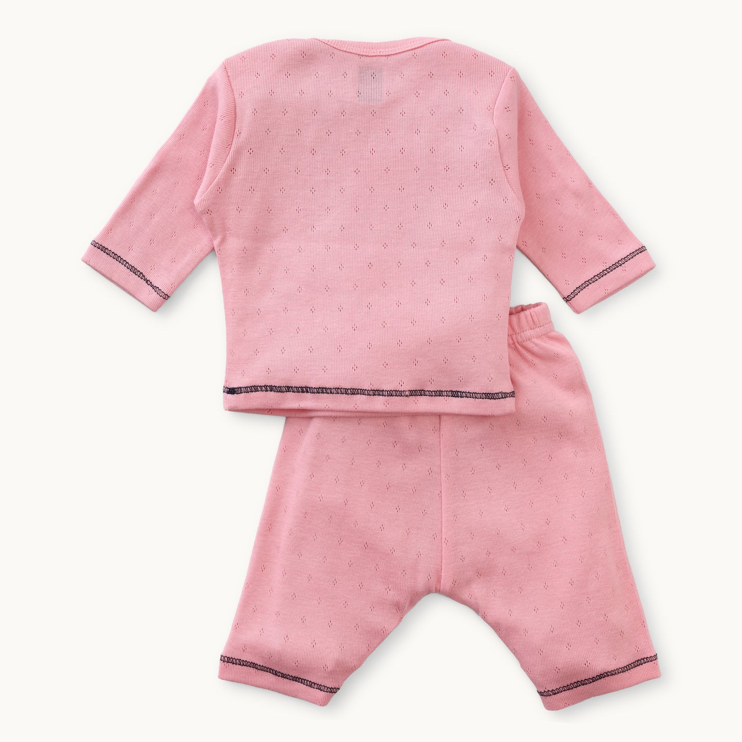 INFANT WAFFLE PAJAMA SET