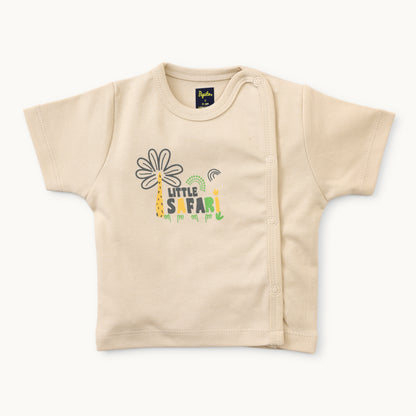 Boys Graphic Print Jabla & Shorts Set