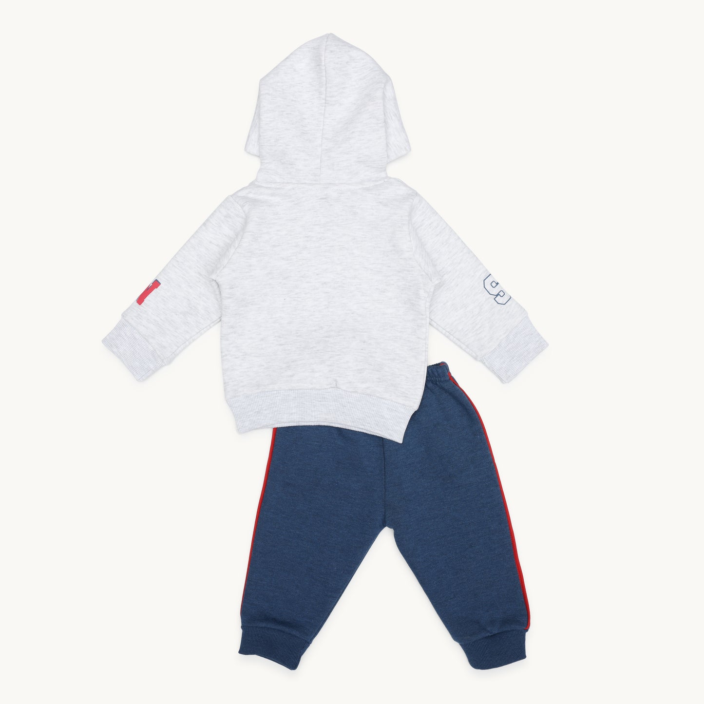 BOYS STRONG PRINT HOODIE TRACKSUIT