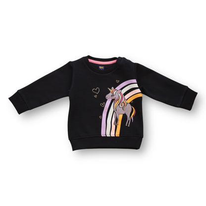 Infant Girls Unicorn Sweatshirt and Jogger Set