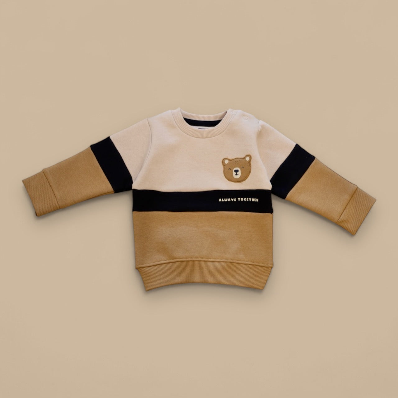 Infant Always Together Bear Sweatshirt and Jogger Set