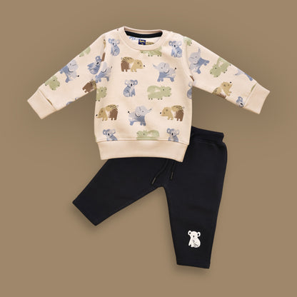 Infant Safari Adventure Sweatshirt and Jogger Set