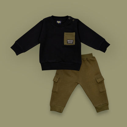 Infant Mini Explorer Sweatshirt and Jogger Set