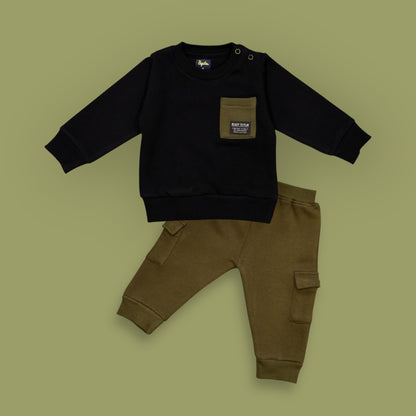 Infant Mini Explorer Sweatshirt and Jogger Set