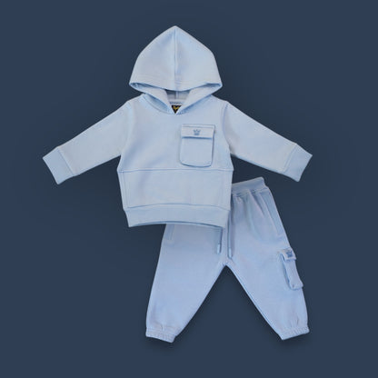 Infant Royal Baby Sweatshirt & Jogger Set