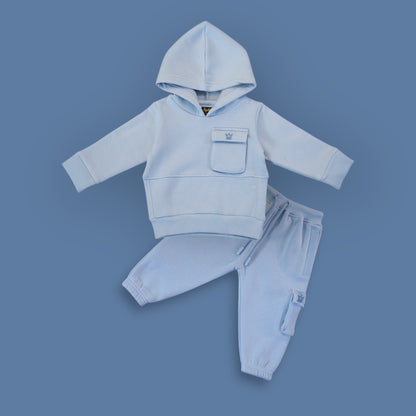 Infant Royal Baby Sweatshirt & Jogger Set