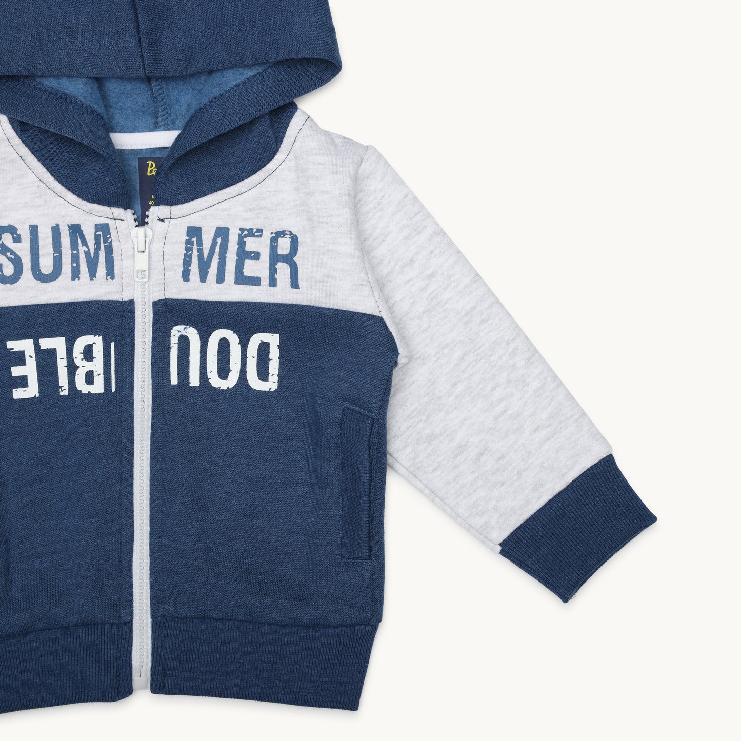 BOYS SUMMER DOUBLE HOODIE TRACKSUIT