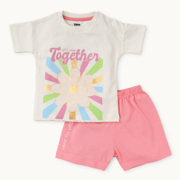 Graphiee Shorts Set - Infant Girls