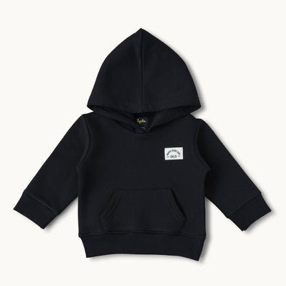 Infants' Cozy Black Hoodie and Jogger Set - Soft and Stylish Essentials