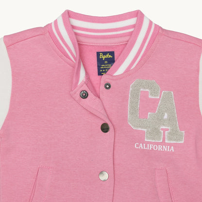 GIRLS VARSITY FLEECE TRACKSUIT