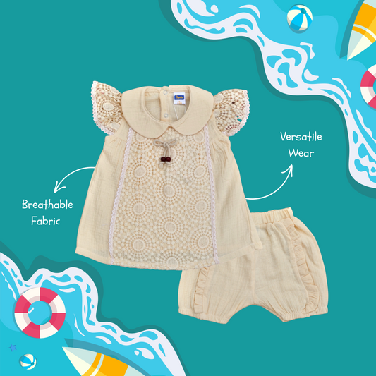 Pepito's Vintage Lace Charm Co-Ord Set